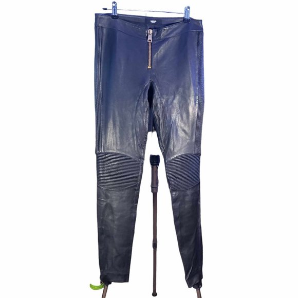 Versace Leather Pants